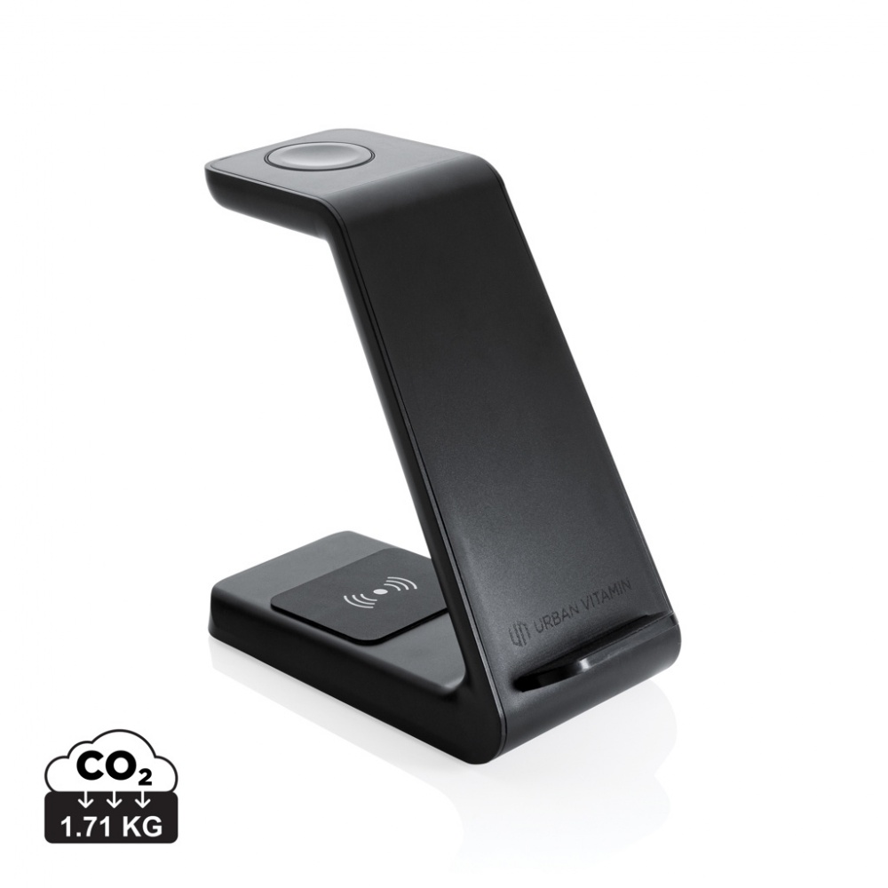 Logo trade promotional items picture of: Urban Vitamin Fairfield 3 in1 RCS rplastic charger